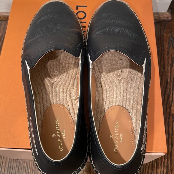 Louis Vuitton leather espadrilles - Picture 7 of 11